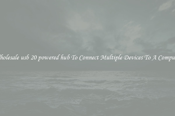 Wholesale usb 20 powered hub To Connect Multiple Devices To A Computer