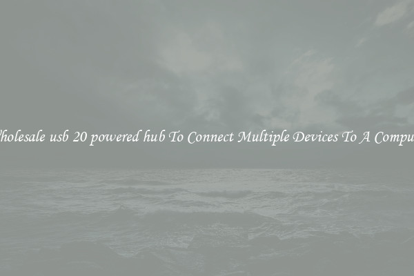 Wholesale usb 20 powered hub To Connect Multiple Devices To A Computer