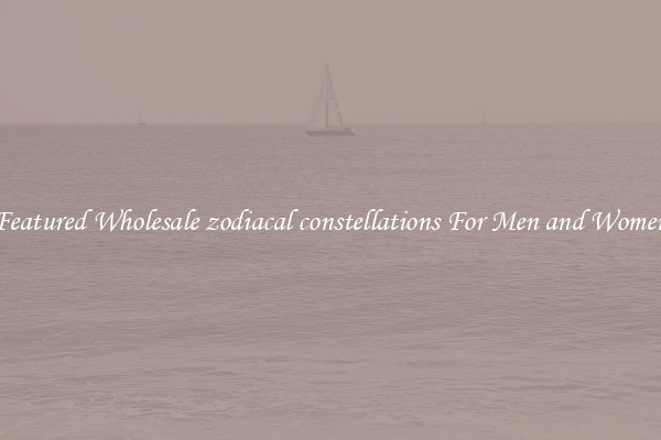 Featured Wholesale zodiacal constellations For Men and Women