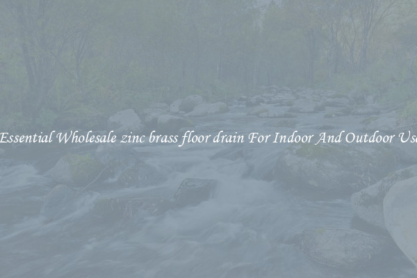 Essential Wholesale zinc brass floor drain For Indoor And Outdoor Use